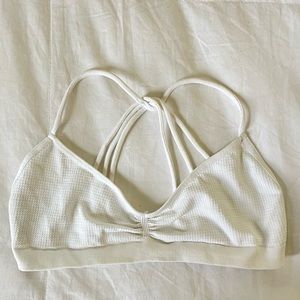 Free People Intimately White Strappy Bralette XS/S